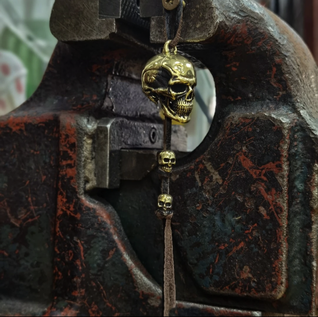 Motorcycle Biker Bell Accessory or Key Chain for Luck