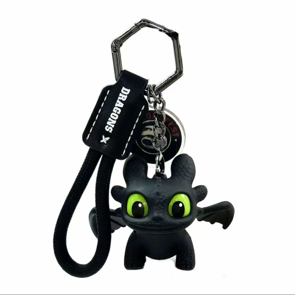 Light-Up Night Fury Keychain / Car Decoration