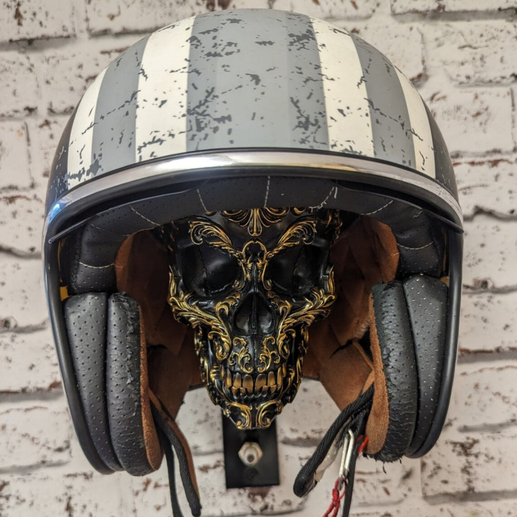 LAST DAY 70% OFF -Motorcycle Helmet Baroc Skull Bracket