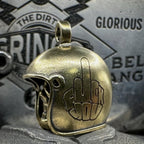 Skull Motorcycle Guardian Gremlin Bell Hanger