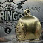 Skull Motorcycle Guardian Gremlin Bell Hanger