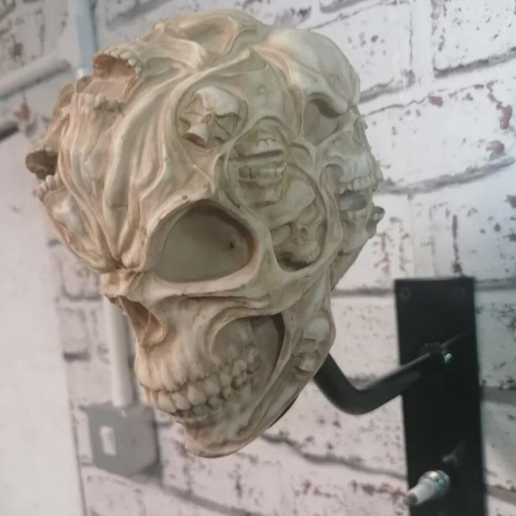 LAST DAY 70% OFF -Motorcycle Helmet Ghost Rider Skull Bracket
